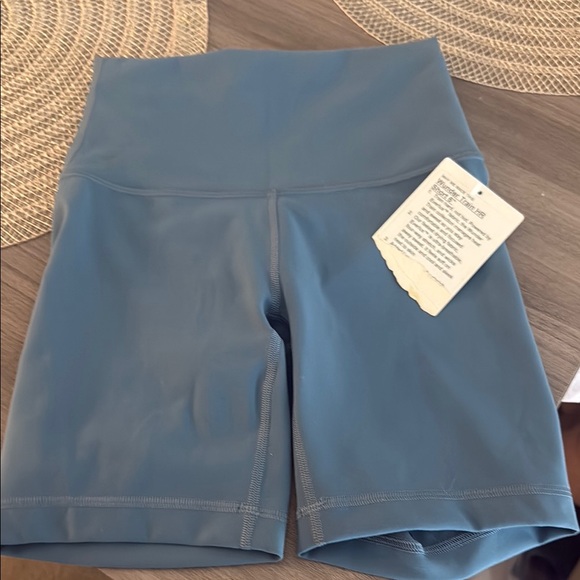 lululemon athletica Pants - Lululemon Blue Wunder Train HR Short